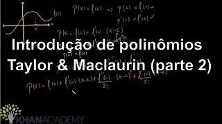 Introdução de polinômios Taylor amp Maclaurin parte 2  Matematica  Khan Academy [upl. by Rodablas]