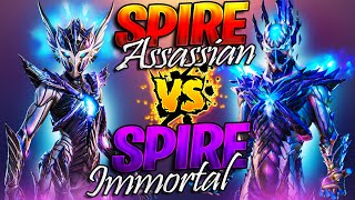 Comparing The New SPIRE IMMORTAL Skin To The Tier 100 SPIRE ASSASSIN Skin Spire Immortal Review [upl. by Eelanaj]