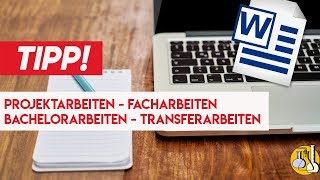 Wichtige Tipps Facharbeit amp Bachelorarbeit schreiben [upl. by Aidualc]