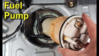 How to Replace a Fuel Pump  Toyota Yaris [upl. by Ronyam]