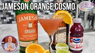 Jameson Orange Cosmopolitan  The Coolest Twist On A Classic Cocktail [upl. by Hendel]