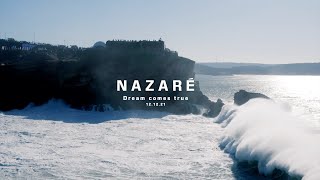 Nazaré big wave surfing December 2021 Highlight by Wildfocus Drones shots and Fpv [upl. by Broddie]