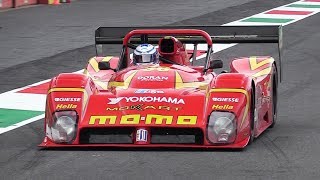 Ferrari 333 SP Pure V12 Sound at Mugello Circuit [upl. by Schweiker716]