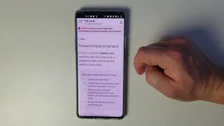 TELUS  I forgot my password How do I reset it on the app [upl. by Saphra346]