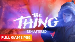 THE THING REMASTERED Full Game PS5 1440p [upl. by Nonez]