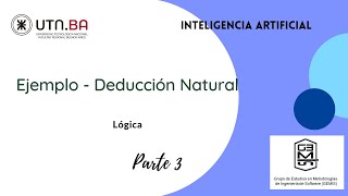 Lógica  Deducción Natural Ejemplos [upl. by Ratib]