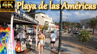 TENERIFE  Columbus Aparthotel to Olé Tropical Tenerife Las Américas👀 Oct 2021  Walking Tour 4K [upl. by Latnahc71]