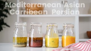 4 Tasty Salad Dressing from different parts of the world packed with AntiInflammatory Ingredients [upl. by Hauger138]