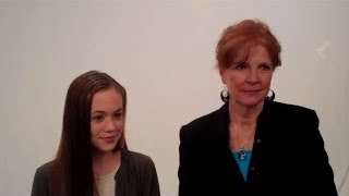 Ella Ballentine amp Sara Botsford Anne of Green Gables interview [upl. by Cordi]