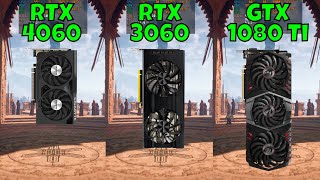 RTX 4060 vs RTX 3060 vs GTX 1080 Ti Benchmark in 9 Games at 1440p [upl. by Marte]