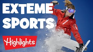 Extreme Sports  2020  Compilation  videos for kids  Highlights Kids [upl. by Verdi]