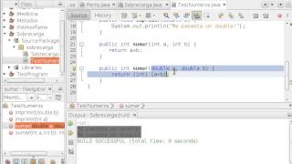 Ejemplo Simple Sobrecarga de métodos en Java [upl. by Ive]