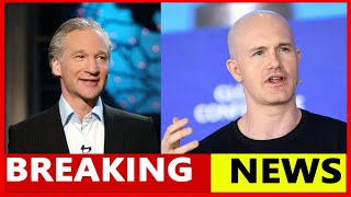 Just received newsCoinbase CEO and others blast Bill Maher for mistaking crypto [upl. by Lucina522]