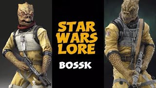 Bossk  Star Wars Character Lore [upl. by Dola]