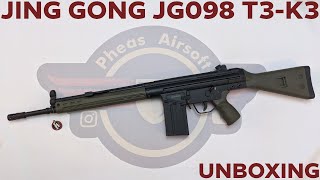 UNBOXING JING GONG JG098 T3K3  G3 OF DOOOM [upl. by Tyree768]