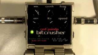 Red Panda Bitcrusher  guitar demo [upl. by Weitman645]