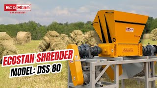 ECOSTAN  Paddy Straw Shredder [upl. by Leonanie]