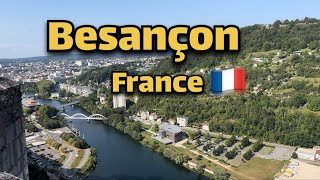 BesançonFrance 🇫🇷walking tour [upl. by Atteloj]