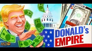 Trumps Empire idle gam‪e‬  Gameplay IOS amp Android [upl. by Bohun]