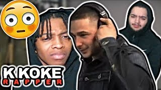 HES TOO REAL 🤯😤  K KOKE  FIRE IN THE BOOTH REACTION [upl. by Tucky991]