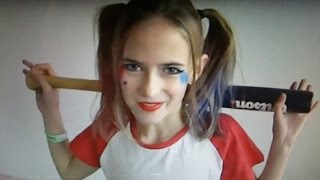 27 Halloweenkostuum maken Harley Quinn [upl. by Ecyt]