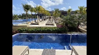 Royalton Riviera Cancun Luxury Junior Suite Swim Out [upl. by Eelesor]