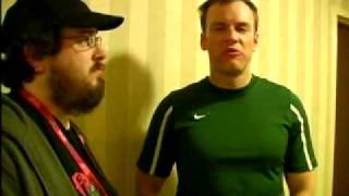 Interview with actor  stunt man Ken Lally at Dallas AllCon 2009 [upl. by Tenrag]