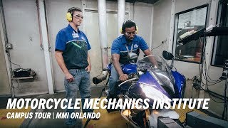 Visit Motorcycle Mechanics Institute MMI in Orlando FL Motorcycle Programs amp Campus Tour [upl. by Nicoline923]