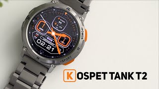 KOSPET Tank T2  Premium Yet Affordable Smart Watch [upl. by Brawley]