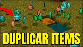 ✅ COMO DUPLICAR ITEMS en MINECRAFT BEDROCK 12051 😏 [upl. by Nicodemus]