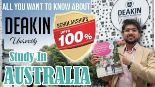 Deakin University Australia 100 Scholarship for International Students studyabroad australia [upl. by Wehttam318]