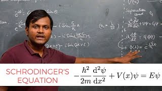 Derive Time Independent SCHRODINGERs EQUATION from Time Dependent one [upl. by Eilsew]