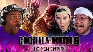 Godzilla x Kong The New Empire 2024 FIRST TIME REACTION [upl. by Eisaj]