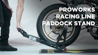 Proworks Racing Line Paddock Stand [upl. by Nilyahs]