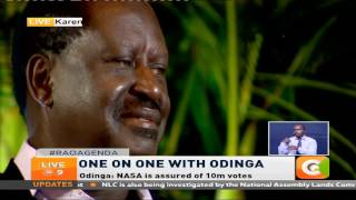 Live At 9 One on one with Raila Odinga [upl. by Leighton128]