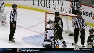 Keith Ballard vs James Neal Dec 19 2013 [upl. by Attalie]