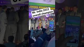 Mr India 2022 overall champion Ramniwas malik ibbf ramniwasmalik anujtaliyan [upl. by Vasiliki774]