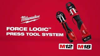 Milwaukee® FORCE LOGIC™ Press Tool System [upl. by Hemminger]