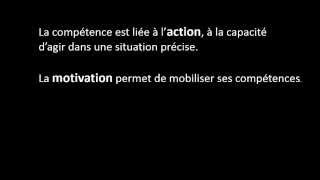 LA NOTION DE COMPETENCE [upl. by Lahcim189]