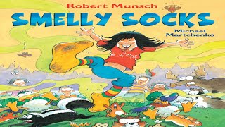 SMELLY SOCKS read by ROBERT MUNSCH [upl. by Larcher]