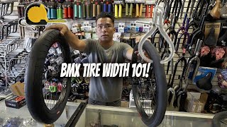 Everything To Know About BMX Tire Width [upl. by Gromme]