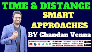 TIME amp DISTANCE SMART TRICKS  USEFUL FOR POLICE  SSC  BANK  RAILWAY JOBS  BY Chandan Venna [upl. by Anaillil293]