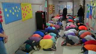 Statewide tornado drill [upl. by Hiasi]