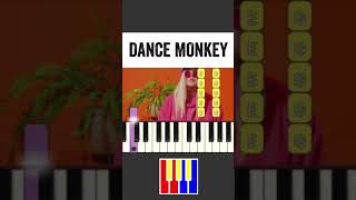 How To Play Dance Monkey INTRO On Piano  EASY 1 Minute Piano Tutorial Shorts [upl. by Yvehc]