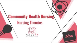 Community Health Nursing Nursing Theories [upl. by Burke]