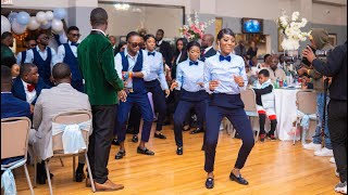 Best Congolese Wedding Entrance Dance  KC [upl. by Virgie]