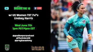 I18 GK Podcast Live w US Women TST 7v7s Lindsey Harris Small Sided Actions [upl. by Adnanref]