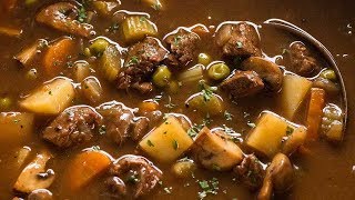 Meltinyourmouth Beef and Vegetable Soup [upl. by Dudley]