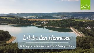 Der Hennesee im Sauerland Erholung mit Sinn [upl. by Gilson]