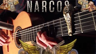 Narcos Theme  TUYO by Rodrigo Amarante  Fingerstyle Guitar  FREE TAB [upl. by Aisanat]